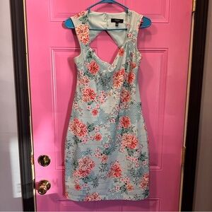 Guess‎ Pink Asymmetrical Sheath Dress for Cocktail